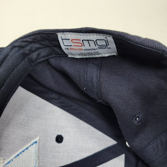 Valvoline Strapback Hat Trucker Cap TSMGI Navy Blue Embroidered Logo - Picture 6 of 7